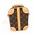 Pochette Verticale Valisette Monogram Louis Vuitton Marrone - vista 3