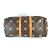 Borsa Keepall Bandoulière 45 della collaborazione Louis Vuitton Monogram Christopher Nemeth Marrone - vista 5