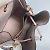 Borsa a Spalla Bucket NeoNoe Damier Azur di Louis Vuitton Rosa Bianco - vista 9