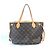 Borsa tote Neverfull PM Monogram Louis Vuitton Marrone Rosa