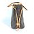 Borsa tote Neverfull PM Monogram Louis Vuitton Marrone Rosa - vista 2
