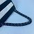 Borsa a Spalla Chanel 2.55 Nero Bianco - vista 11