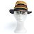 Hermès Hat T57 Natural Navy Brown Straw Hat Size M Hermes Beige Caramel Navy blue