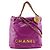 Borsa a spalla Chanel 22 Mini AS3980 Porpora