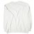 Autre Marque Danke Schon Logo Bestickter V-Gusset Rundhals Sweatshirt L Weiß - Ansicht 2