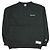 Givenchy Sudadera de cuello redondo V-Gusset bordada Danke Schon L Negra Negro