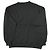 Givenchy Sudadera de cuello redondo V-Gusset bordada Danke Schon L Negra Negro - vista 2