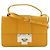 Borsa a spalla mini 2WAY Jimmy Choo Giallo