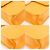 Borsa a spalla mini 2WAY Jimmy Choo Giallo - vista 4