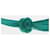 Hermès Collier en soie laquée Hermes 052880FL Vert  - vue 8