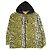 Supreme Fleece Zip Up Hooded Shirt XL Brown Leopard