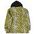 Supreme Fleece Zip Up Hooded Shirt XL Brown Leopard - vista 2