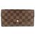 Louis Vuitton Damier Canvas Sarah Wallet N63209 Brown