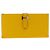 Hermès Portafoglio Lungo Bearn Epsom Giallo Hermes