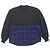 Camiseta de algodão estampada xadrez desgastada Balenciaga L - vista 3