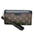 Louis Vuitton Monogram Macassar Zippy Dragonne Long Wallet Brown Black Patent leather  ref.1967006