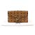 MCM Tracy Borsa Media a Spalla in Pelle PVC Marrone - vista 12