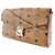 MCM Tracy Borsa Media a Spalla in Pelle PVC Marrone - vista 2