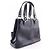 Bulgari Borsa a mano Bvlgari in pelle Maxi Letter 2WAY Nero - vista 3