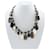 Hermès Hermes Teardrop Necklace Buffalo Horn Silver 925 Brown  - view 2