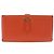 Hermès Cartera Larga Beancoufle Hermes Naranja