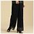 Autre Marque Ray BEAMS Lame plissierte Hose Schwarz - Ansicht 3