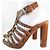 Gianvito Rossi sandali con tacco Marrone - vista 11