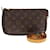 Louis Vuitton Pochette Accessoire Marrom Lona  ref.1968511