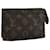 LOUIS VUITTON Monogram Poche Toilette 15 Pouch M47546 LV Auth 108574 Cloth  ref.1968888