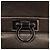 Borsa a mano in pelle Gancini di Salvatore Ferragamo Argento Auth kk412 - vista 14