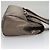 Borsa a mano in pelle Gancini di Salvatore Ferragamo Argento Auth kk412 - vista 4