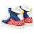 Sneakers alte con borchie Dsquared2 Multicolore  - vista 2