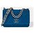 Carteira CHANEL Wallet On Chain Chanel 19 em Denim Azul - 102395