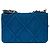Carteira CHANEL Wallet On Chain Chanel 19 em Denim Azul - 102395 - vista 3