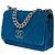 Carteira CHANEL Wallet On Chain Chanel 19 em Denim Azul - 102395 - vista 4