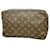 Louis Vuitton Toiletry Pouch Brown Cloth  ref.1969085