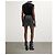 All Saints Saia mini de couro Ottie acolchoada AllSaints Preta Preto - vista 2
