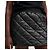 All Saints Saia mini de couro Ottie acolchoada AllSaints Preta Preto - vista 3