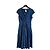 Vestido Weekend Max Mara Vertice azul de algodón Azul marino
