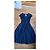 Vestido Weekend Max Mara Vertice azul de algodón Azul marino - vista 2