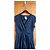 Vestido Weekend Max Mara Vertice azul de algodón Azul marino - vista 3