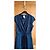 Vestido Weekend Max Mara Vertice azul de algodón Azul marino - vista 4