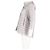 Abrigo acolchado con botones Herno en nylon gris - vista 5