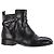 Botines Chelsea de papel Balenciaga Negro