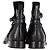 Botines Chelsea de papel Balenciaga Negro - vista 5