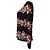 Dolce & Gabbana Top negro Dolce&Gabbana con estampado floral - vista 2