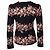 Dolce & Gabbana Top negro Dolce&Gabbana con estampado floral - vista 3