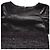 Chanel Tweed-Kleid mit Leder Schwarz - Ansicht 4