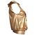 Top dorato Chanel con volantini e fiocco D'oro Metallico - vista 4