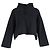 Sudadera corta Acne Studios en algodón negro